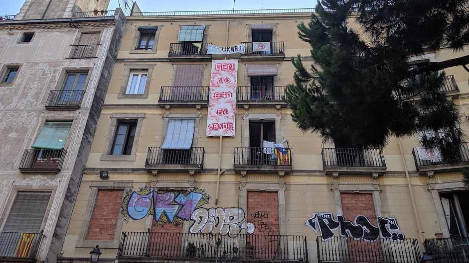 place george orwell barcelone