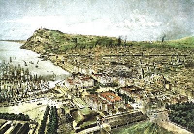 Barcelone avant et aujourd'hui