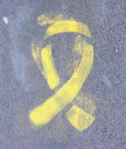 le ruban jaune Barcelone