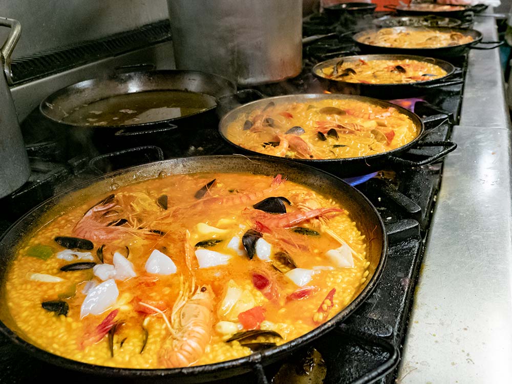 ou manger une bonne paella à Barcelone