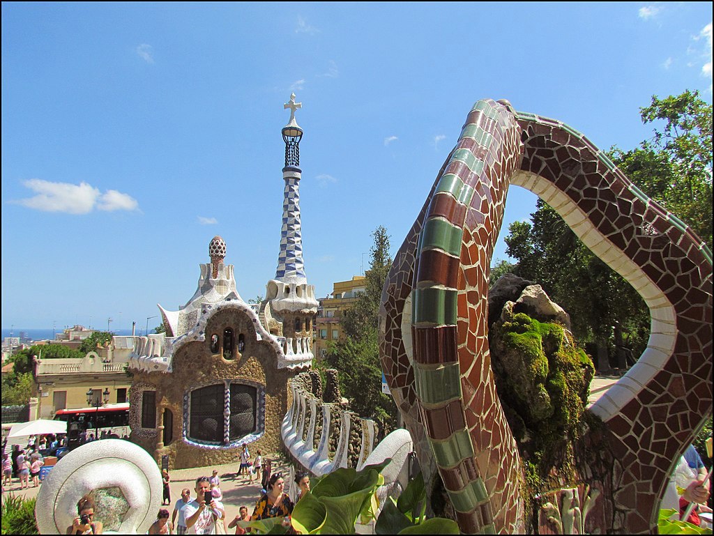 Le Park Güell à barcelone